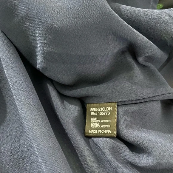 NWT Randoms Boutique Navy Blue Cactus Print Shift Dress Sz M Nashville Country - Picture 10 of 10